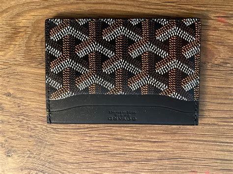 goyard credit card holder replica|goyard card holders.